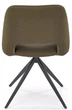 Стілець для кухні та вітальні Halmar K546 обертальний Оливковий (5905248132603) - зображення 11