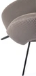 Стілець для кухні та вітальні Halmar K546 обертальний Попелястий (5905248132610) - зображення 3