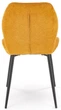 Стілець для кухні та вітальні Halmar K548 Гірчичний (5905248132665) - зображення 8