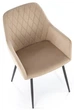 Krzesło do kuchni i salonu Halmar K558 Beżowe (5905248132863) - obraz 9