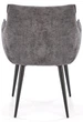 Krzesło do kuchni i salonu Halmar K559 Popielate (5905248132924) - obraz 8