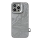 Чохол Kajsa Glamorous Collection Fluid Art with MagSafe для iPhone 16 Pro, Grey - зображення 1