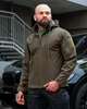 Чоловіча куртка Softshell Premium оливковий M - изображение 2