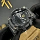 Годинник наручний Awarder 001 Тризуб золото All Black - изображение 3