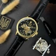 Годинник наручний Awarder 022 Automatics Не Забуду Дім Gold-Black - изображение 2