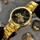 Годинник наручний Awarder 022 Gold-Black Automatics Metall Не Забуду Дім - изображение 2