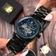 Годинник наручний Awarder 021-3D Де би не був All Black Steel - изображение 3