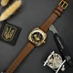 Годинник наручний Awarder 021 Де би не була Gold-Black-Brown - изображение 11