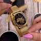 Годинник наручний Awarder 028L Gold-Black Де би не була - изображение 3