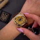 Годинник наручний Awarder 021 Де би не була Gold-Gold-Brown - изображение 11
