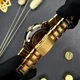 Годинник наручний Awarder 022 Gold-Black Mechanic Metall Не Забуду Дім - изображение 6