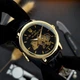 Годинник наручний Awarder 022 Gold-Black Mechanic Де би не був, - изображение 10