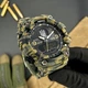 Годинник наручний Awarder 001 Тризуб срібло Camo Green - изображение 6