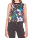 Жіноча футболка Superdry Run Cropped Кольоровий топ без рукавів у стилі тай-дай M WS311480A 6TG M - изображение 1