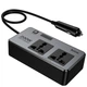 АЗУ инвертор Hoco Z66 New PD66W+QC3.0 (2USB-A/1C/2xSocket) (0.5m) Black - изображение 1