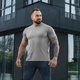 Футболка базовая M-Tac 93/7 Light Grey M - изображение 2