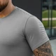 Футболка базовая M-Tac 93/7 Light Grey M - изображение 5
