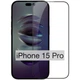 Защитное стекло Premium для Iphone 15 Pro на весь экран стекло на айфон 15 про - изображение 1