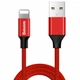 Кабель Baseus Yiven USB-A to Lightning 1.8m Red (CALYW-A09) - изображение 1
