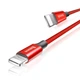 Кабель Baseus Yiven USB-A to Lightning 1.8m Red (CALYW-A09) - изображение 6