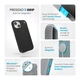 Чехол Speck Presidio2 Grip для iPhone 15 | 14 | 13 Black/Slate Grey with MagSafe (150557-3205) - изображение 11