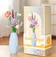 Дитячий Інтер'єрний конструктор Admiration серія Flowers for Mom Квіти в блакитній вазі - зображення 6