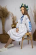 Вишита сукня для дівчинки Trend Диво 140 Білий (SOLSUDDYBSY) - изображение 1