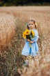 Вишита сукня для дівчинки Trend Магнолія 104 Блакитний (SOLSUD2237) - зображення 3