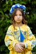 Вишита сукня для дівчинки Trend Вільна 146 Жовтий (SOLSUDVILPT) - изображение 2
