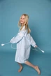 Вишита сукня для дівчинки Trend Дубочки 104 Блакитний (SOLSUDDUBBL) - зображення 6