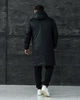 Парка Снеговик кожа чёрный S (D0046) - изображение 7