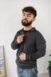 Кофта Мажор петля графіт S (D0050) - зображення 6