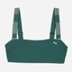 Верхняя часть купальника женская Puma 93834717 S Зеленая (8720245751155) - изображение 1