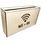 Настінна коробка для роутера Wi-Fi 35х9, 5х21 см Береза - зображення 3