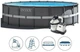 Каркасный круглый бассейн Intex 26340 с полным комплектом 732х132 см на 47241 л серый - изображение 2
