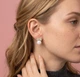 Сережки з перлинами "Pearlescent" Honey Fashion Accessories перламутровий (120200) - зображення 1