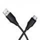 Кабель USB для Type-C 2.4A 1м Hoco X124 Black (788609) - зображення 1