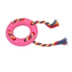 Жувальна іграшка-кільце з канатом для собак Derby Round Dog Ring Toy, Pink - зображення 1