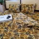Постільна білизна KoTetextile плюшева велюрова полуторка 155-215 см 50-70 2шт біткоін коричневий - зображення 2