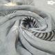 Постільна білизна KoTetextile плюшева велюрова полуторка 155-215 см 50-70 2шт Перо сірий - изображение 6
