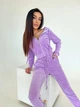 Женский костюм повседневный лиловый 42-44 с1528.590 - изображение 2