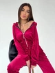 Женский костюм повседневный бордовый 42-44 с1528.590 - изображение 2