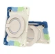 Чехол ARM Cover Samsung Galaxy A8 (2021) SM-X205 / SM-X200 противоударный с ремнём и подставкой 360° White/Blue - изображение 2