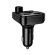 АЗП з FM-модулятором BOROFONE BC61 Ocean 45W(1A1C) car BT FM transmitter Black (6941991125126) - изображение 5