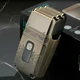 Электробритва VGR V-335 с USB зарядкой три ножевых блока LED дисплей золотистая 5 Вт для сухого и влажного бритья - изображение 1