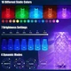 Настільна акумуляторна лампа з пультом 22 см нічник Троянда з пультом RGB Crystal Rose. - зображення 2