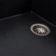 Гранітна мийка для кухні VALESO DIAMOND 8650 матова Карбон - зображення 2
