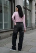 Жіночі джинси Staff 2511 dark gray baggy 36 - изображение 2