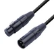 Микрофонный кабель балансный XLR Male — XLR Female ABCCABLS MA009-L1 1м - изображение 1