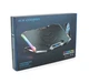 Охлаждающая подставка для ноутбука 15-17.3 дюймов Ice Coorel K-9 Blue RGB - изображение 4